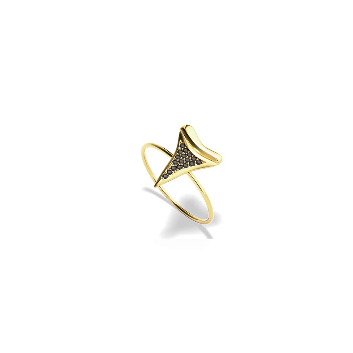 Tiny Charms II by Megu's Attic 59. Gold Starfish / Jump Ring