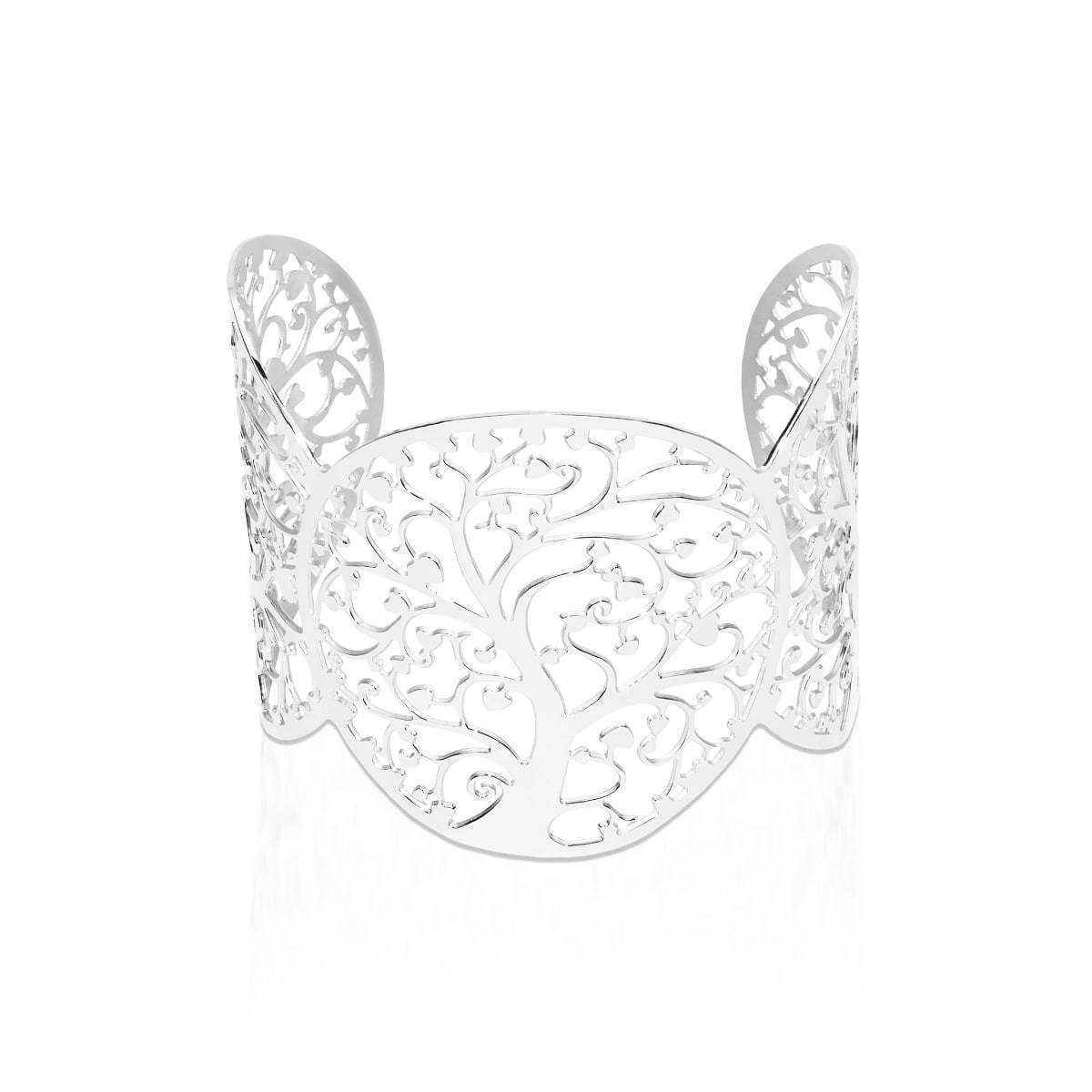 Silver | Tree Of Life | Laser Cut Cuff – NOGU.studio