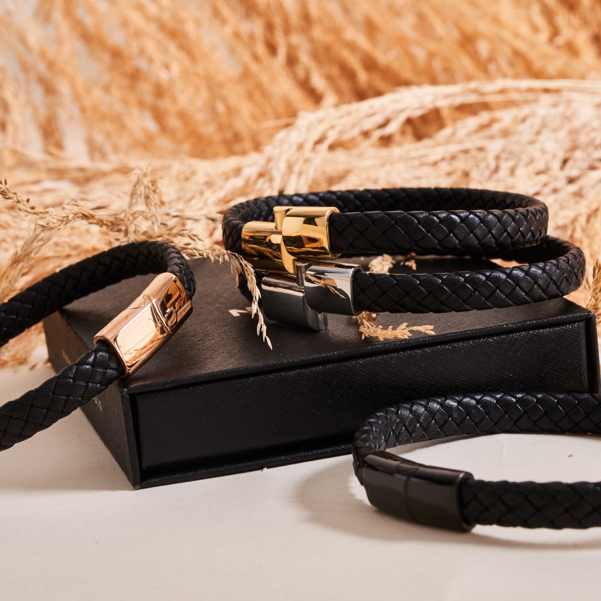 Braid Leather Bracelet