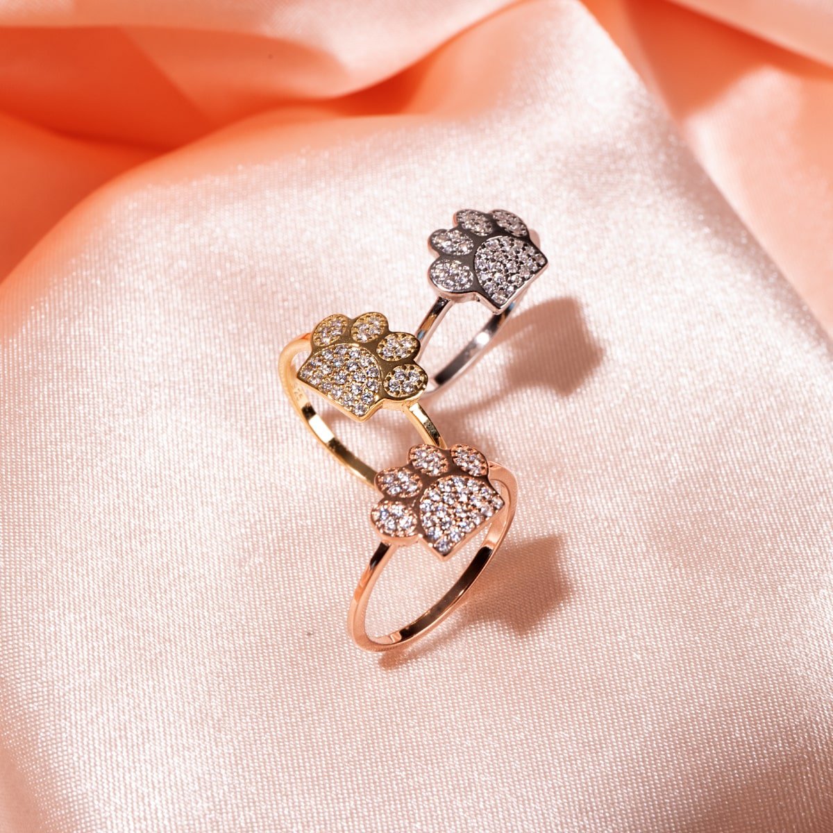 Rose gold hot sale vermeil ring